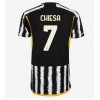 Juventus Federico Chiesa #7 Heimtrikot 2023-24 Kurzarm